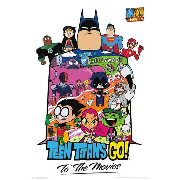 DC Comics Movie - Teen Titans Go! To The Movies - Collage Wall Poster, 22.375" x 34"
