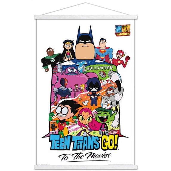 DC Comics Movie - Teen Titans Go! To The Movies - Collage Wall Poster ...