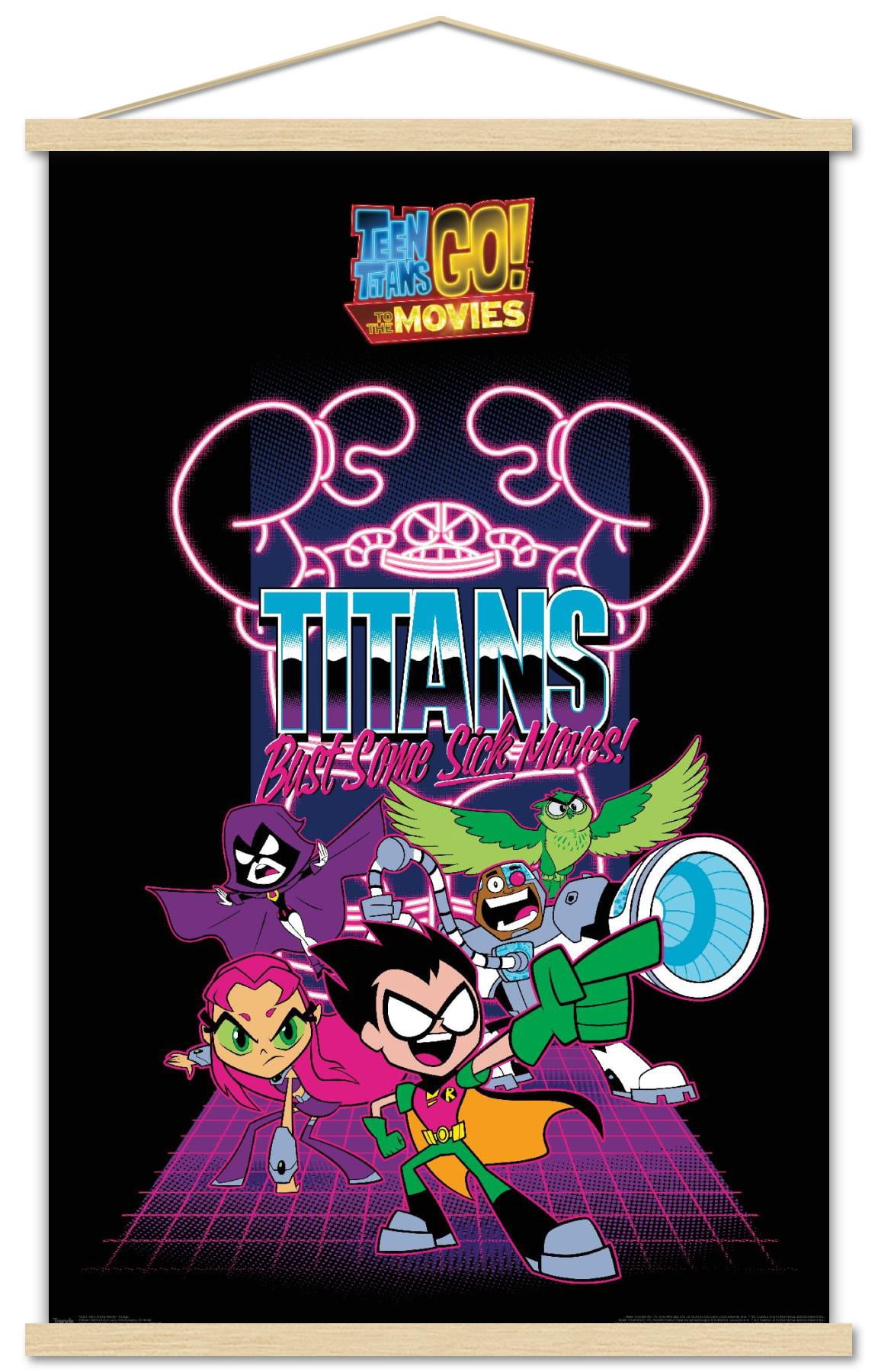 DC Comics Movie - Teen Titans Go! To The Movies - Group Wall Poster ...