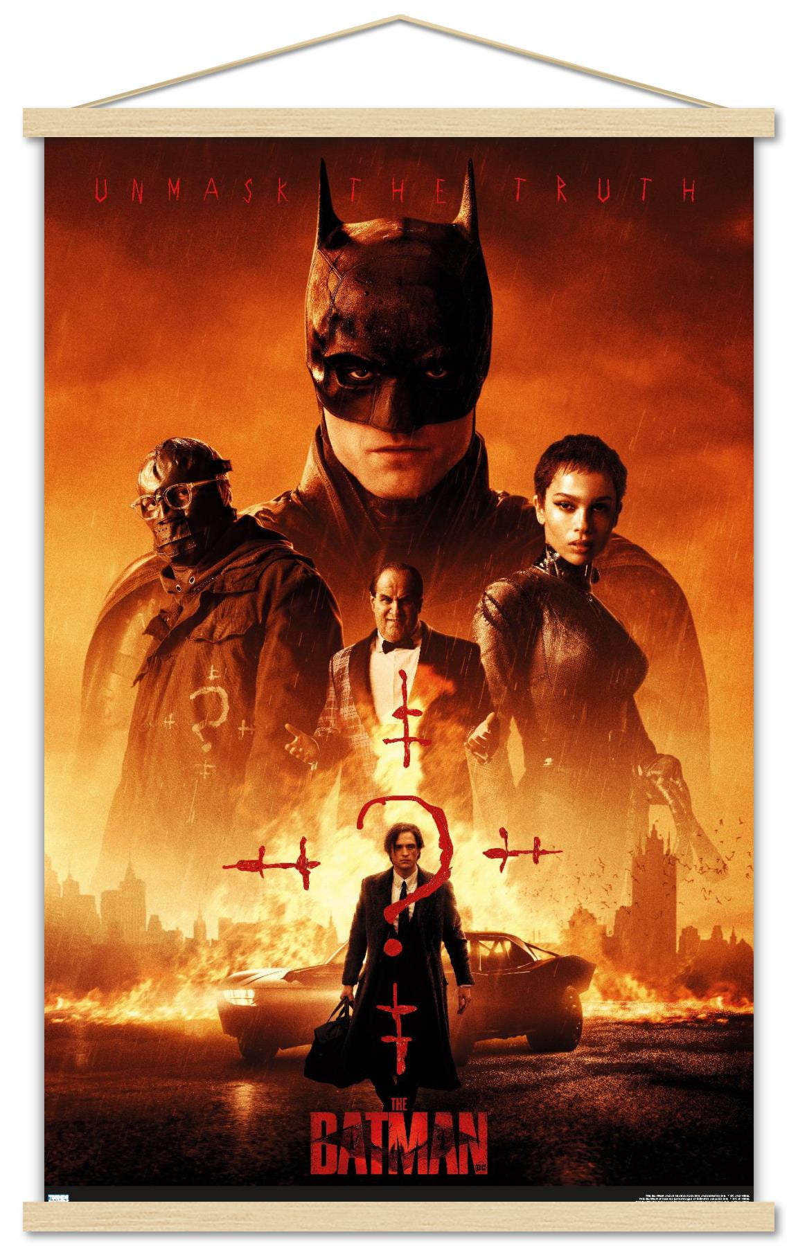 DC Comics Movie The Batman - One Sheet Wall Poster, 22.375