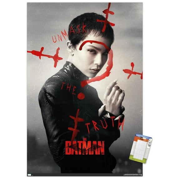 DC Comics Movie The Batman - Selina Kyle A.K.A. Catwoman One Sheet Wall Poster, 14.725" x 22.375"