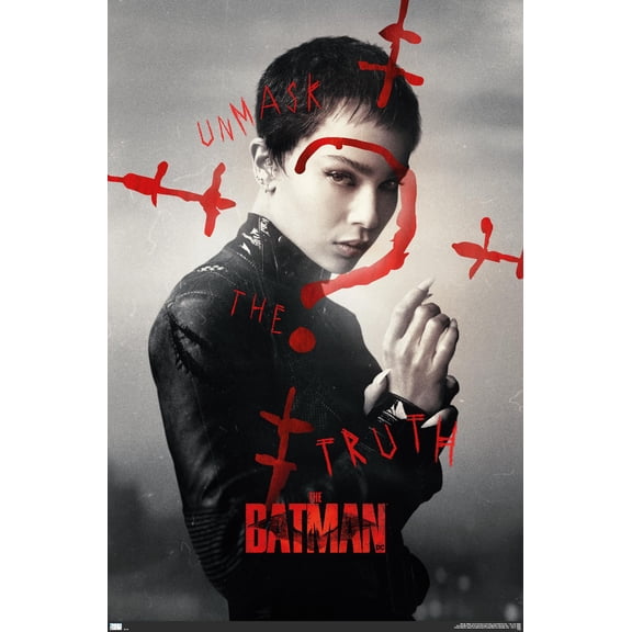 DC Comics Movie The Batman - Selina Kyle A.K.A. Catwoman One Sheet Wall Poster, 14.725" x 22.375"