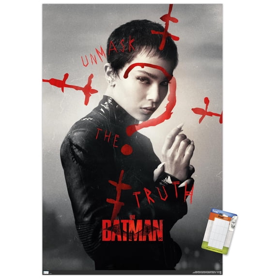 DC Comics Movie The Batman - Selina Kyle A.K.A. Catwoman One Sheet Wall Poster, 22.375" x 34"