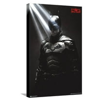 DC Comics Movie The Batman - The Batman Canvas Wall Poster, 14.725" x 22.375"