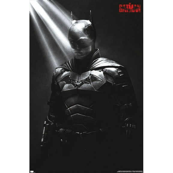 DC Comics Movie The Batman - The Batman Wall Poster, 14.725" x 22.375"