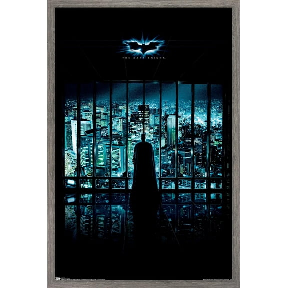 DC Comics Movie - The Dark Knight - Batman View Of The City One Sheet Poster