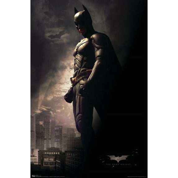 DC Comics Movie - The Dark Knight - Batman in the Shadows Wall Poster, 22.375" x 34"