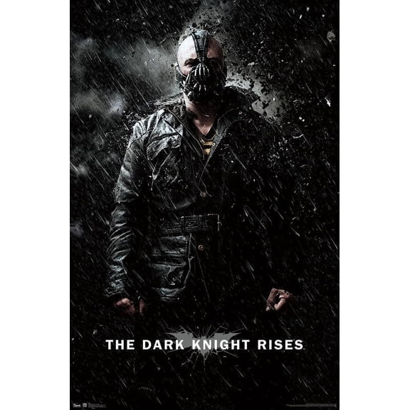 DC Comics Movie - The Dark Knight Rises - Bane Rain Wall Poster, 22.375" x 34"