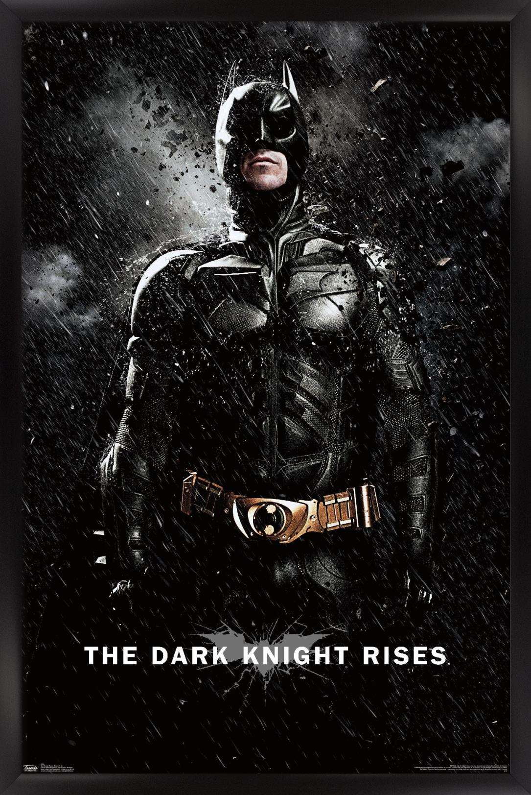 DC Comics Movie - The Dark Knight Rises - Batman Rain Wall Poster, 22.375\, image size:1085x1623