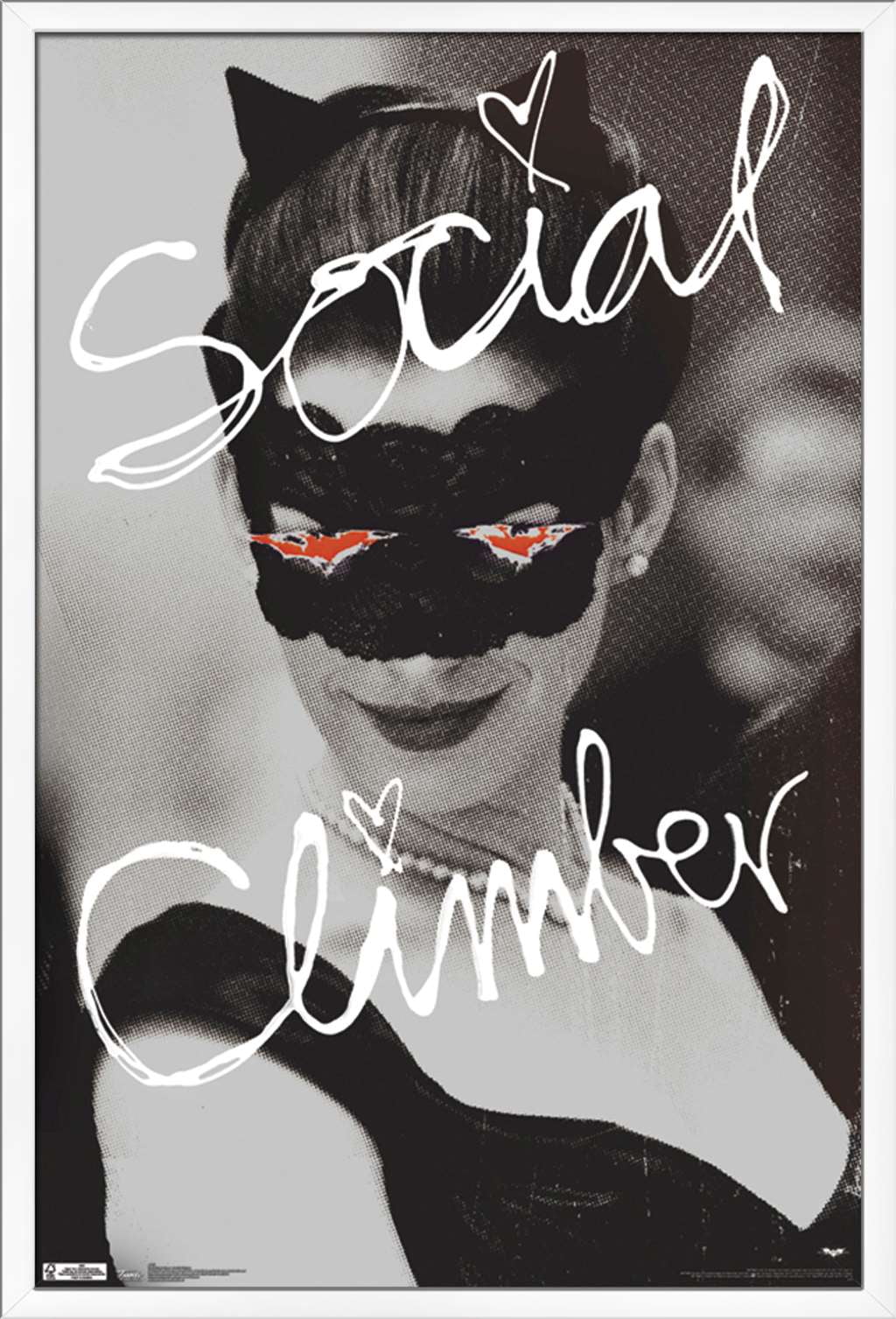 DC Comics Movie - The Dark Knight Rises - Catwoman - Social Climber Wall Poster, 22.375" x 34", Framed