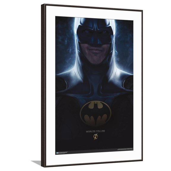 DC Comics Movie The Flash - Batman One Sheet Canvas Wall Poster, 22.375" x 34"