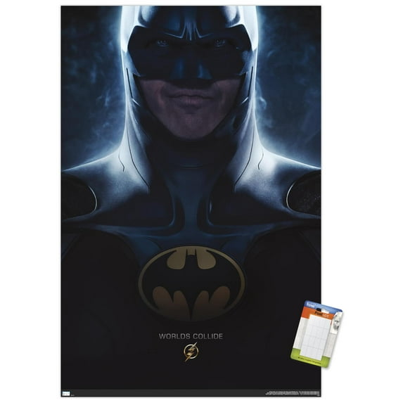 DC Comics Movie The Flash - Batman One Sheet Wall Poster, 22.375" x 34"