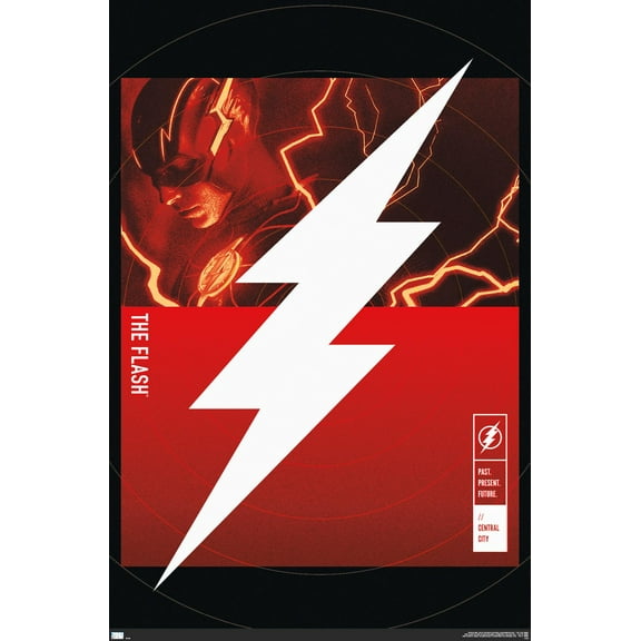 DC Comics Movie The Flash - Colorway Wall Poster, 22.375" x 34"