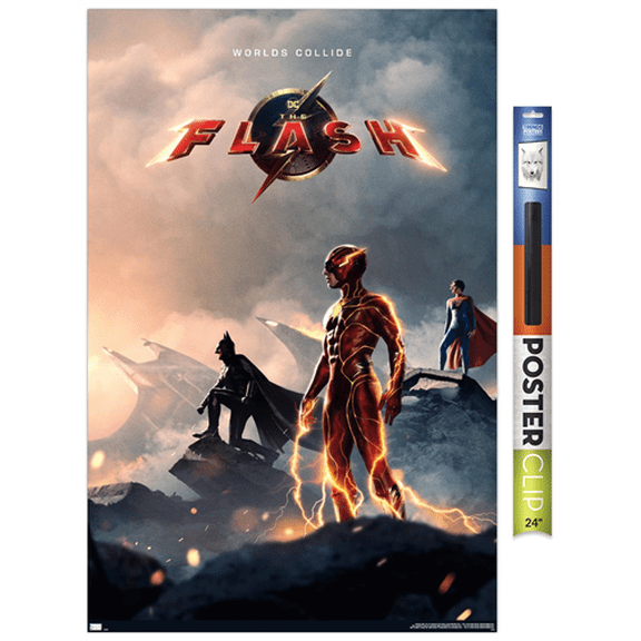 DC Comics Movie The Flash - Profiles One Sheet Wall Poster, 22.375" x 34"