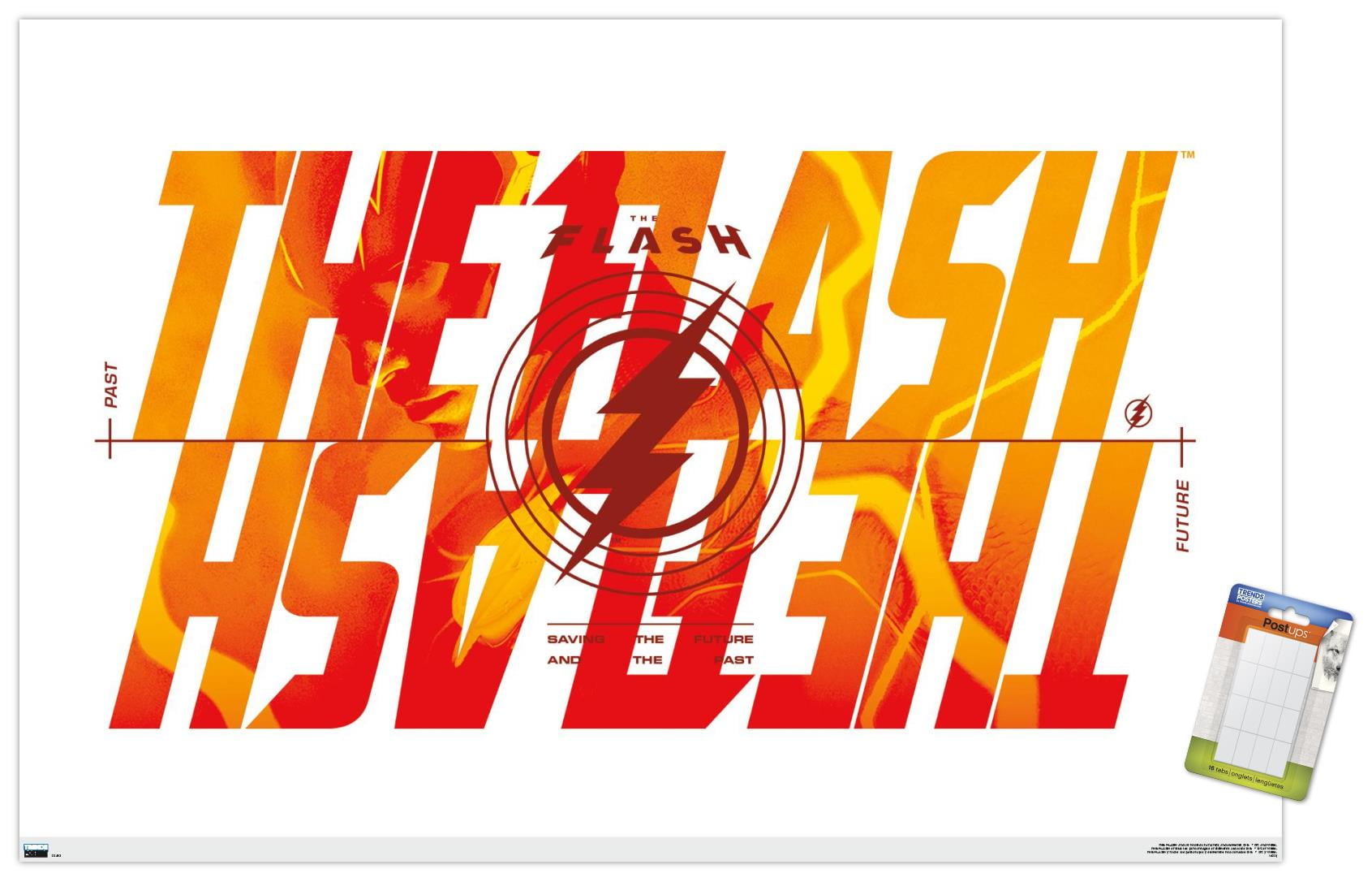 DC Comics Movie The Flash - Reverse Wall Poster, 14.725" x 22.375"