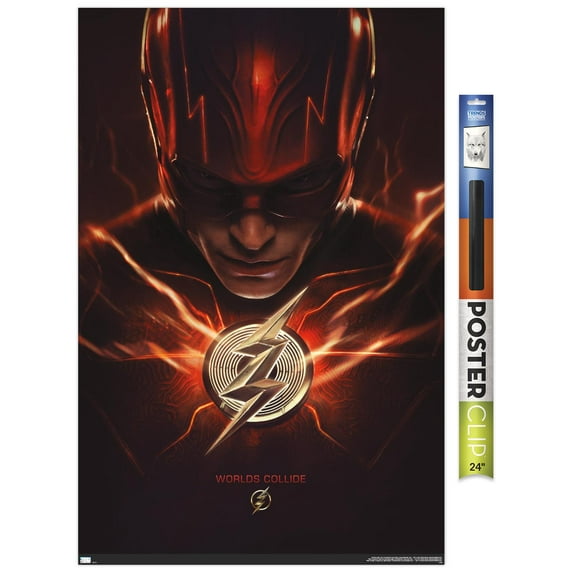 DC Comics Movie The Flash - The Flash One Sheet Wall Poster, 22.375" x 34"