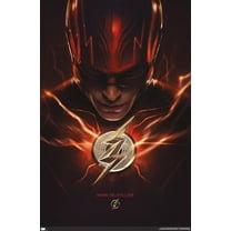 DC Comics Movie The Flash - The Flash One Sheet Wall Poster, 22.375" x 34"