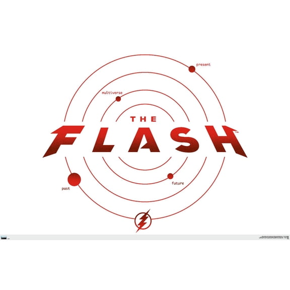 DC Comics Movie The Flash - The Timeline Wall Poster, 22.375" x 34"