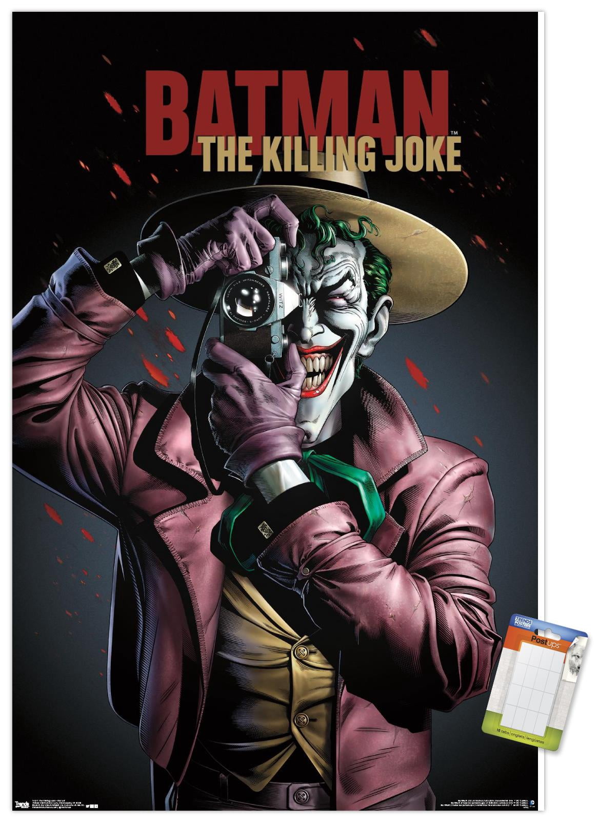 DC Comics Movie - The Killing Joke - Key Art Wall Poster, 22.375" x 34"