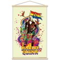 thumbnail image 1 of DC Comics Movie The Suicide Squad - Harley Quinn Wall Poster with Wooden Magnetic Frame, 22.375" x 34", 1 of 5