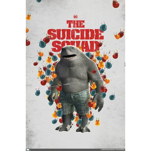 DC Comics Movie The Suicide Squad - King Shark One Sheet Wall Poster, 22.375" x 34"
