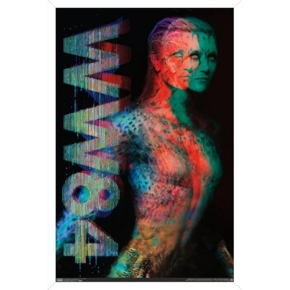 DC Comics Movie - Wonder Woman 1984 - Cheetah Graphic Wall Poster, 22.375" x 34", Framed