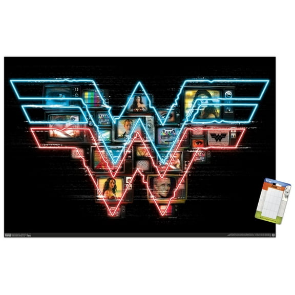 DC Comics Movie - Wonder Woman 1984 - Logo Wall Poster, 14.725" x 22.375"