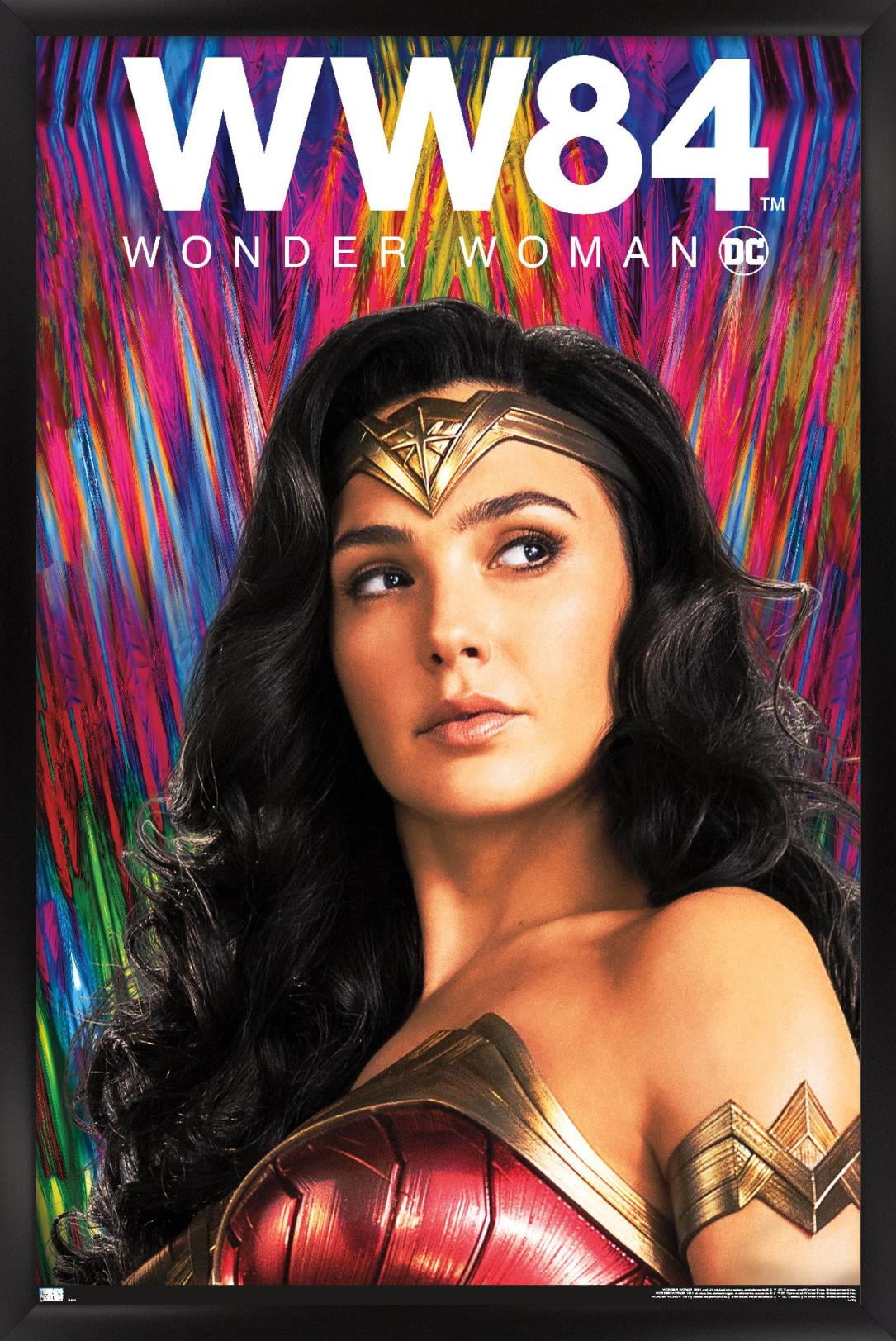 DC Comics Movie - Wonder Woman 1984 - Pose Wall Poster, 22.375" x 34", Framed