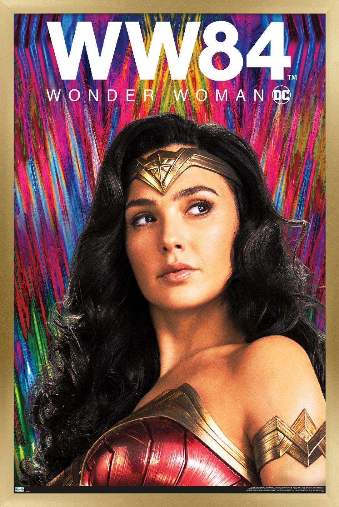 DC Comics Movie - Wonder Woman 1984 - Pose Wall Poster, 22.375" x 34", Framed