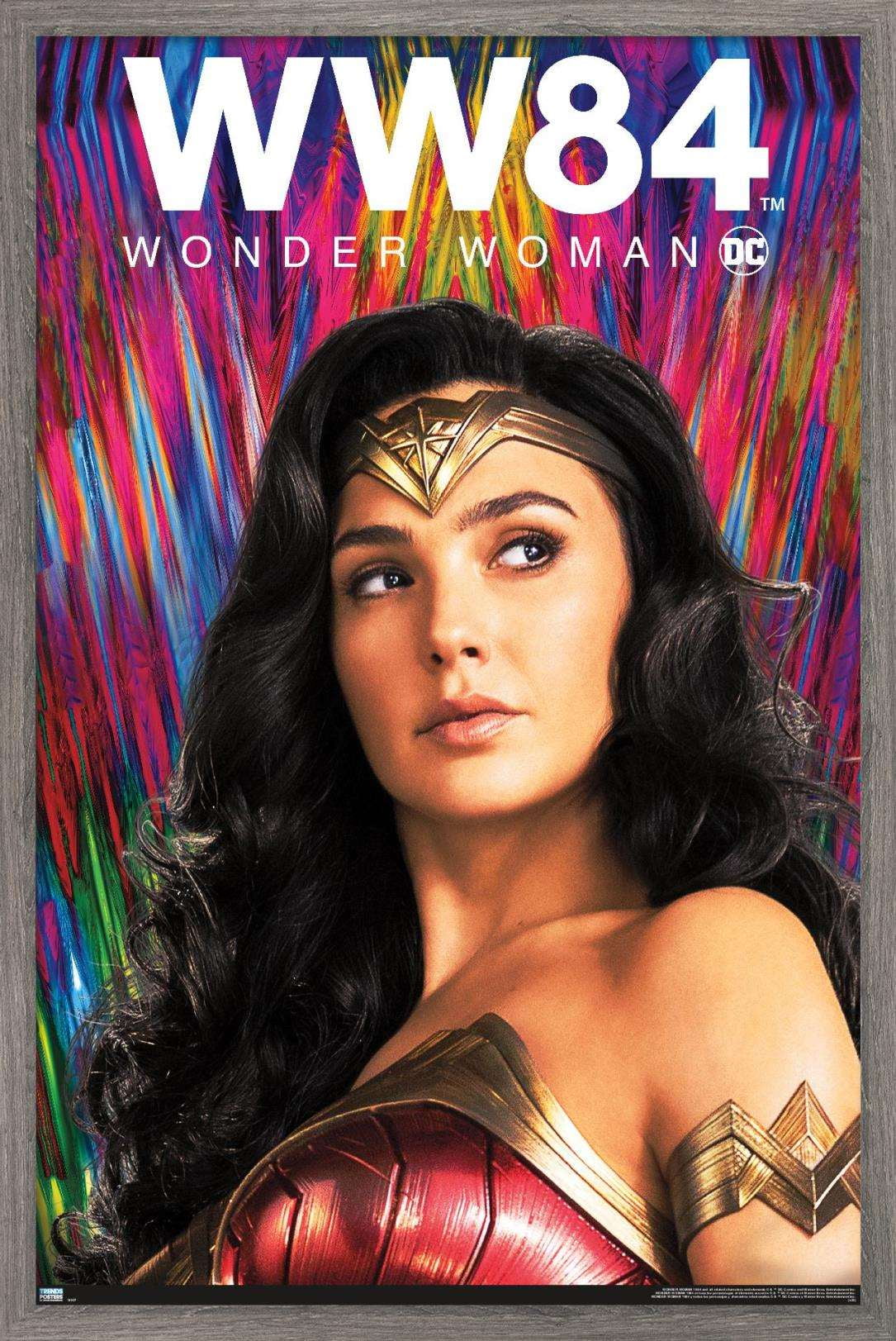 DC Comics Movie - Wonder Woman 1984 - Pose Wall Poster, 22.375" x 34", Framed