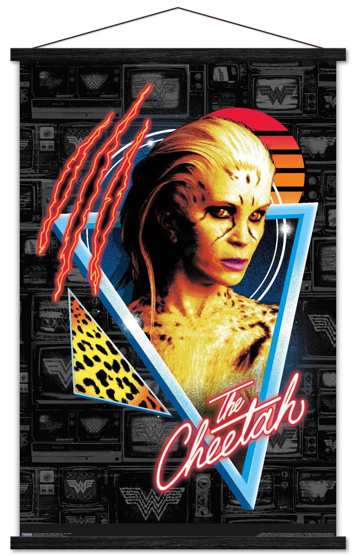 DC Comics Movie - Wonder Woman 1984 - The Cheetah Wall Poster with Wooden Magnetic Frame, 22.375" x 34"