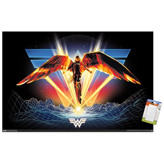 DC Comics Movie - Wonder Woman 1984 - Wings Wall Poster, 22.375" x 34"