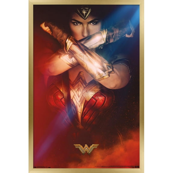 DC Comics Movie - Wonder Woman - Bracelets One Sheet Wall Poster, 22.375" x 34", Framed