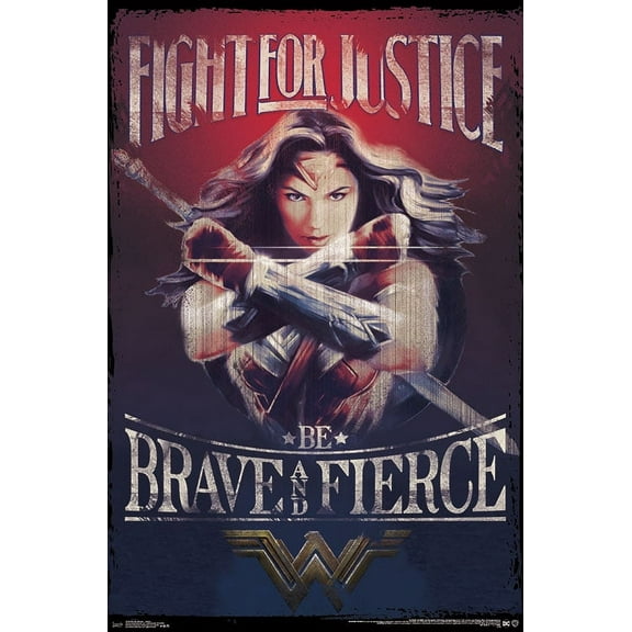 DC Comics Movie - Wonder Woman - Justice Wall Poster, 22.375" x 34"