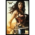thumbnail image 1 of DC Comics Movie - Wonder Woman - Shield Wall Poster, 22.375" x 34", Framed, 1 of 2