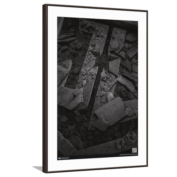 DC Comics Movie Zack Snyder's Justice League - Logo Canvas Wall Poster, 22.375" x 34"