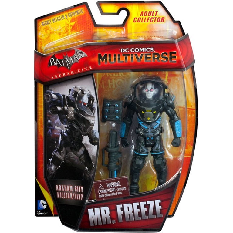 バットマン アーカム DC ジョーカー ミスター・フリーズ フィギュア Batman DC Comics Multiverse Mr. Freeze Action Figure - Walmart.com