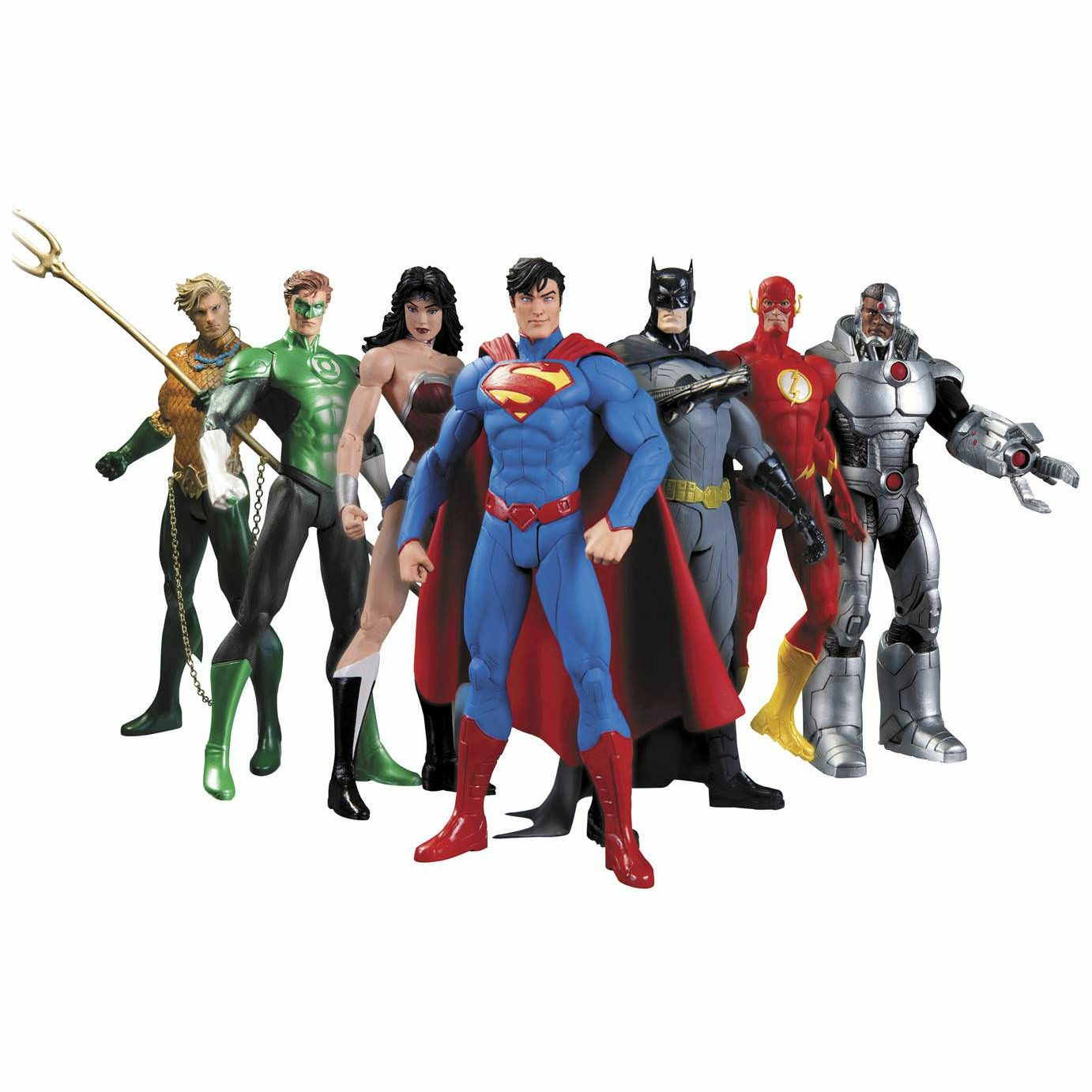 DC Comics New 52 Justice League 7-Pack Action Figure Box Set - image 1 of 2