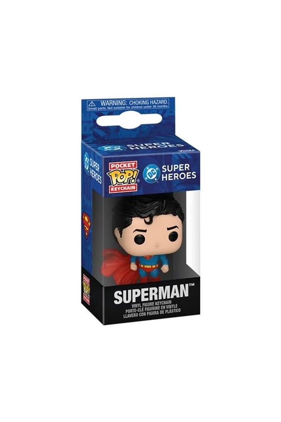 DC Comics New Classics Superman Funko Pocket Pop! Key Chain
