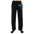 thumbnail image 1 of DC Comics Nightwing Logo Men's Sleepwear Sleepwear Sleep Pajama Pants-Small, 1 of 7
