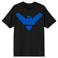 thumbnail image 1 of DC Comics Nightwing Men's Black Graphic Tee-L, 1 of 6