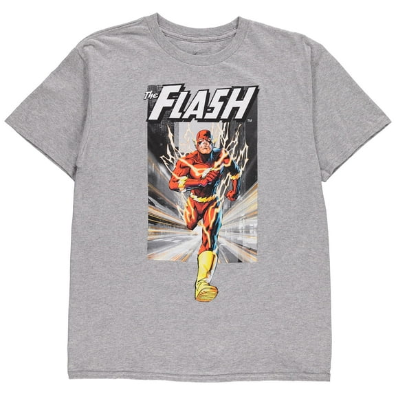 DC Comics Officially Licensed The Flash Superhero Boys T-Shirt for Kids