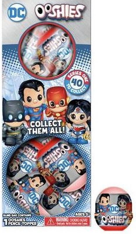 DC Comics Oooshies Pencil Topper, Each Sold Separatly for Child Ages 5+ (1PC)