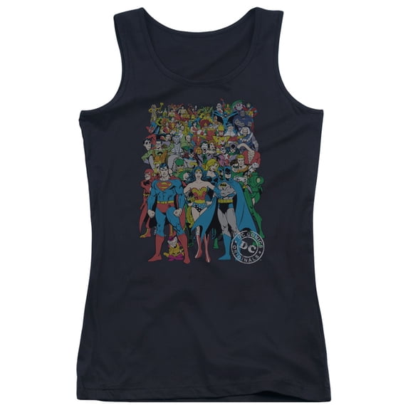 DC Comics Original Universe Junior Women's T-Shirts Tank Top Black