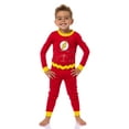 thumbnail image 1 of DC Comics Pajamas Toddler Boy's Superhero Tight Fit Sleep Pajama Set Batman The Flash Superman, 1 of 7