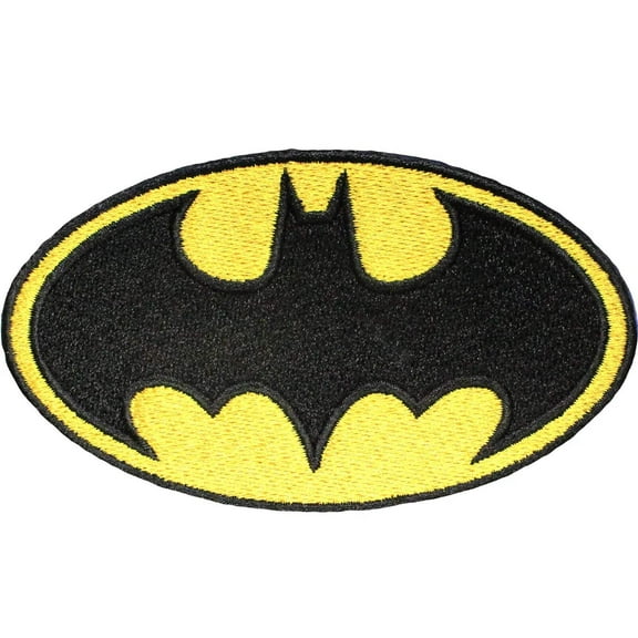 DC Comics Patch - Batman Insignia 6/Pkg 2"
