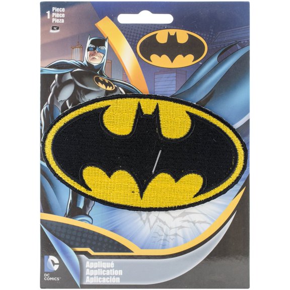 DC Comics Patch-Batman Logo 4"X2.25"