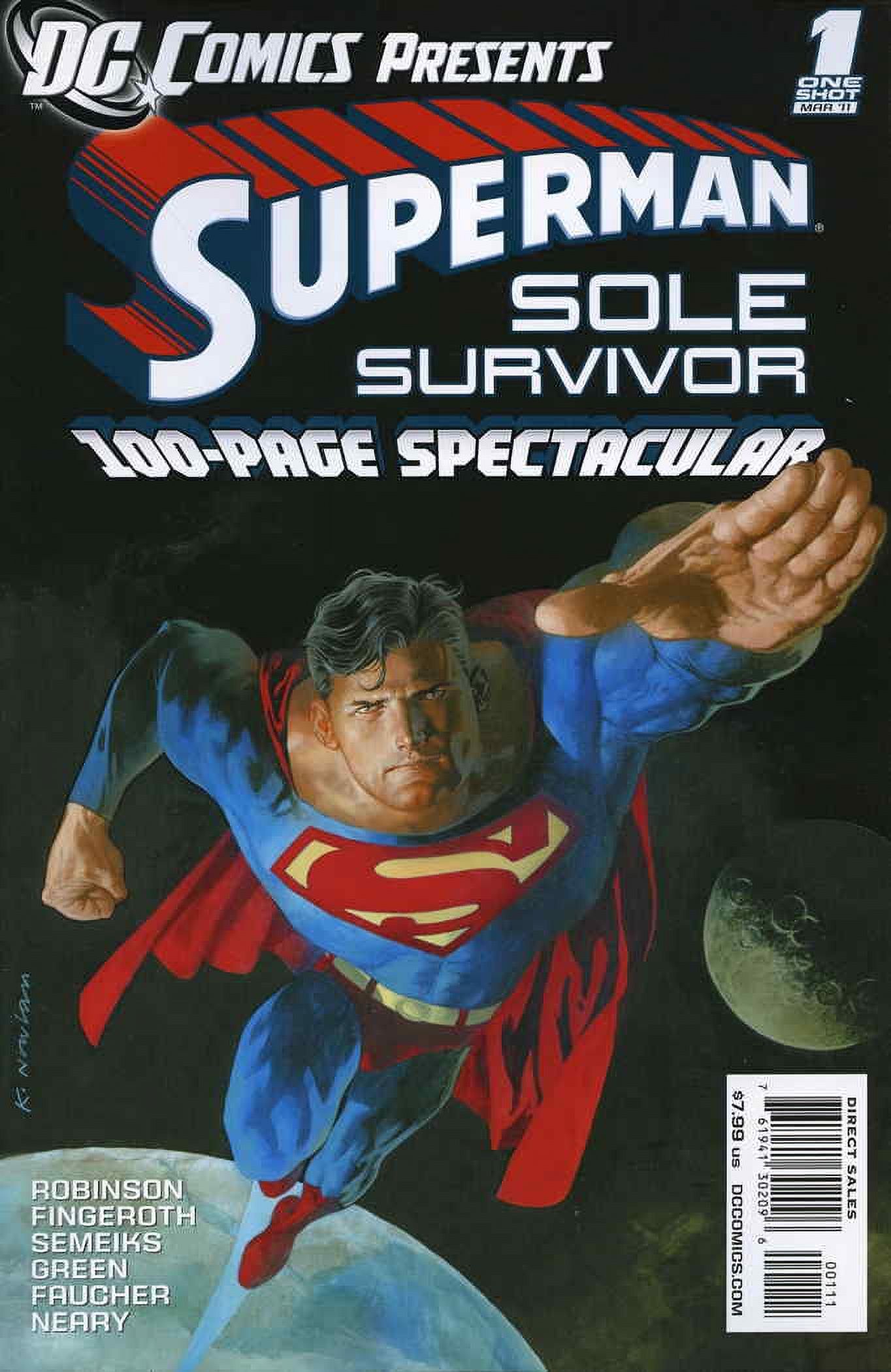 DC Comics Presents: Superman - Sole Survivor #1 VF ; DC Comic Book ...