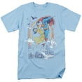 thumbnail image 1 of DC Comics Rainbow Love S/S Adult 18/1-Light Blue, 1 of 1