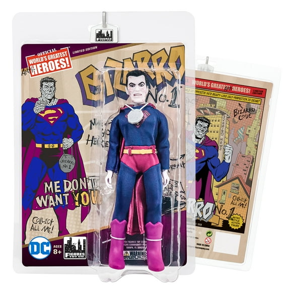 DC Comics Retro 8 Inch Action Figure Series: Bizarro [Purple Variant]